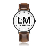 Montre monogramme LM Luc Marian