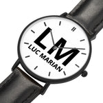 Montre monogramme LM Luc Marian